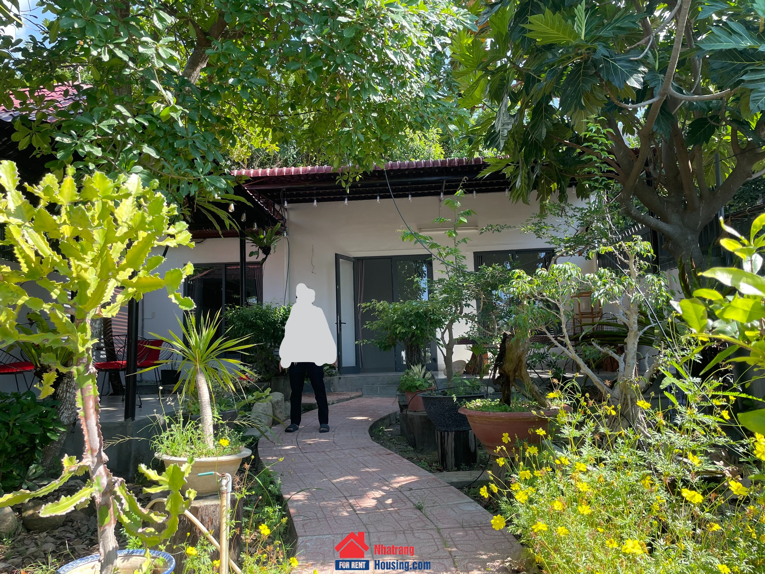Nha Trang House for rent | A garden house, 1 bedroom | 6.5 million.